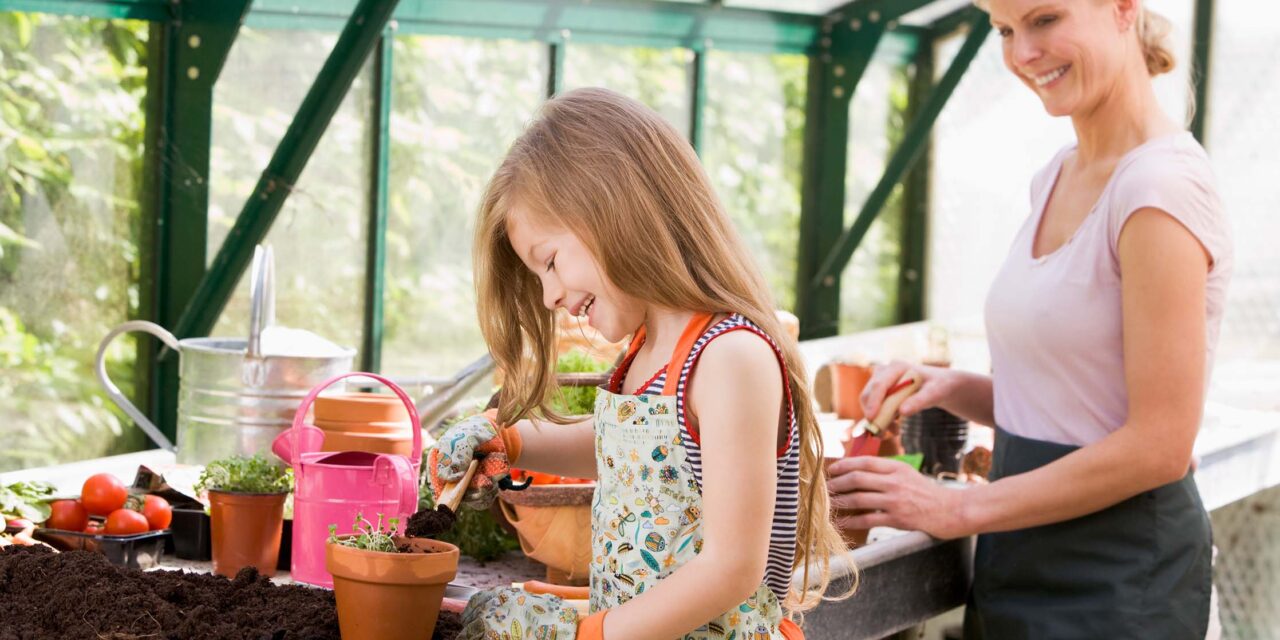 The Family fun of gardening with kids and family