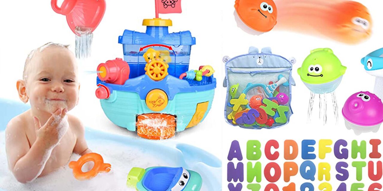 3 Ridiculously Fun Bathtub Toys for Toddlers