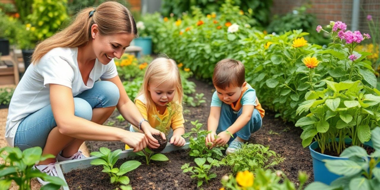 How to Create a Kid-Friendly Garden: A Fun and Educational Family Activity