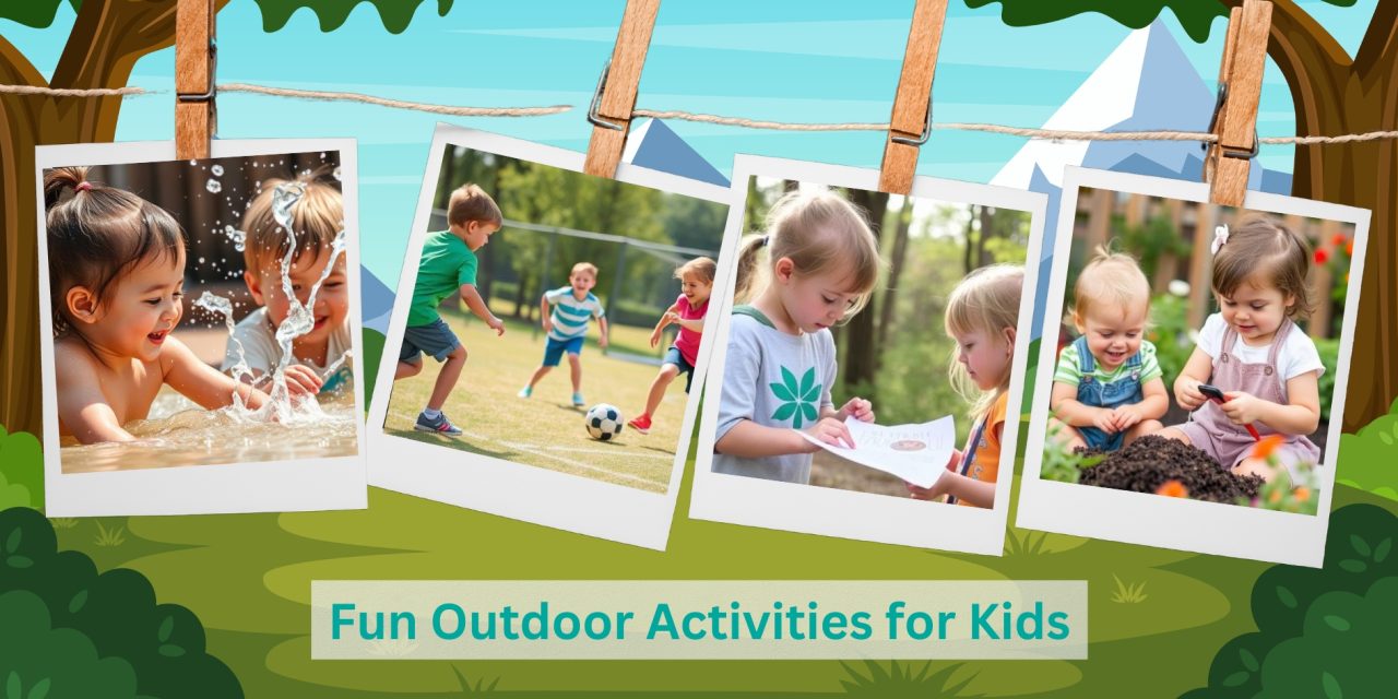 Fun Outdoor Activities for Kids: Nature, Water, Sports, and Dirt!