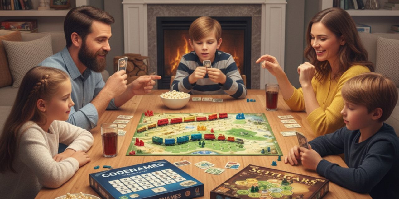 7 Board Games That Bring the Family Together on Game Night (Part 1)