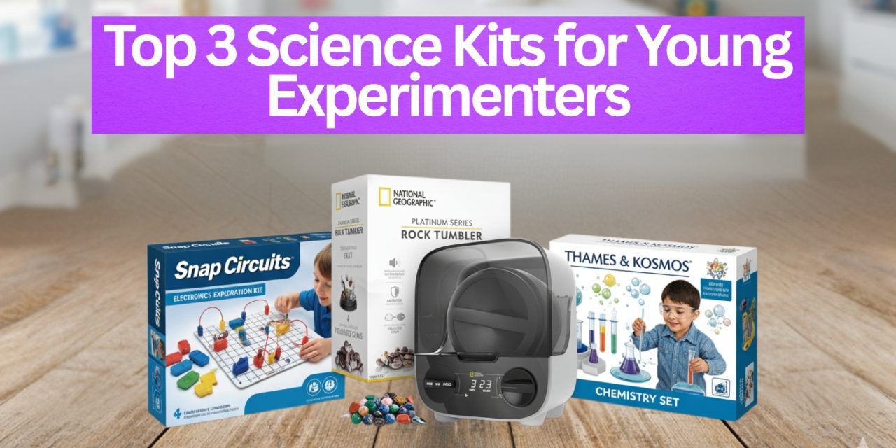 Top 3 Science Kits for Young Experimenters